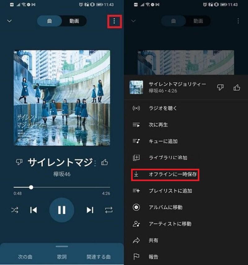 Download YouTube Music songs