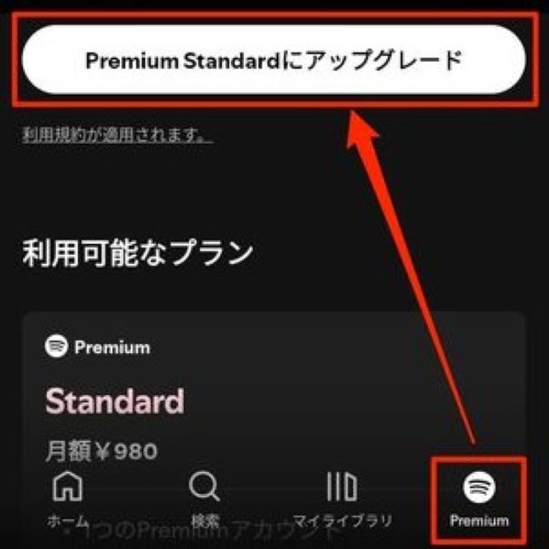 Upgrade auf Premium Standard