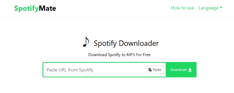SpotifyMate official website