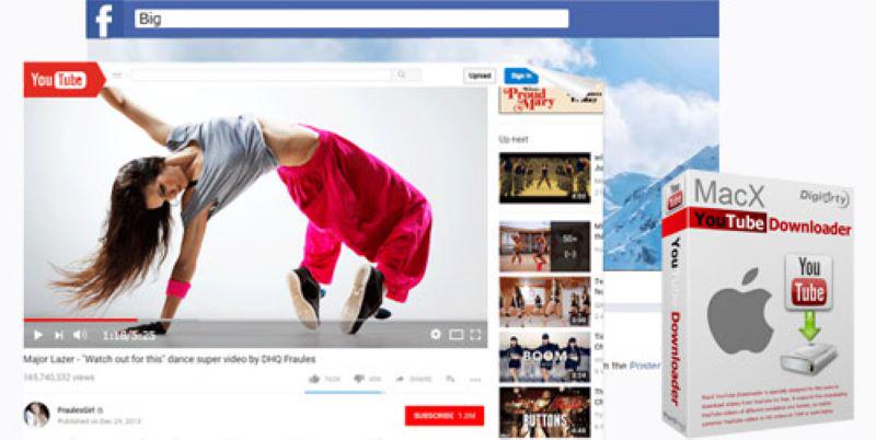 MacX YouTube Downloaderのイメージ図